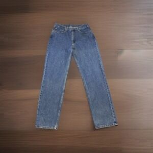 Levi's 550 Jeans Mens 36x36 Relaxed Fit Straight Leg Blue Denim Medium Wash